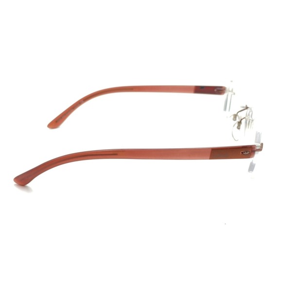 Silhouette 7608 40 6053 Red Titanium Rimless Eyeglasses Frames 17 135 Women - Picture 8 of 12